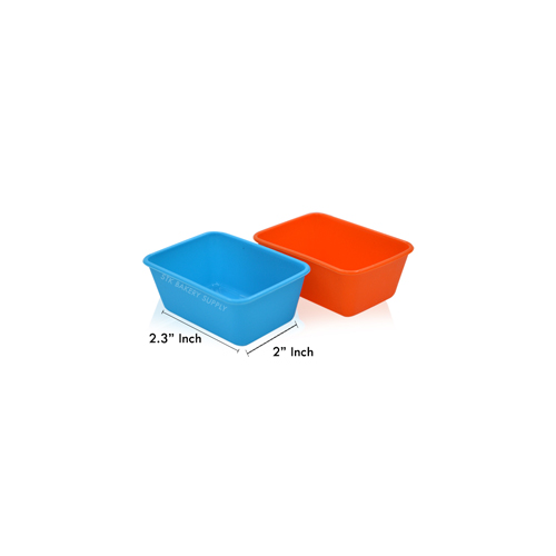 SILICON MOULD SQUARE DESIGN 7.5x6.5x3CM TC3968