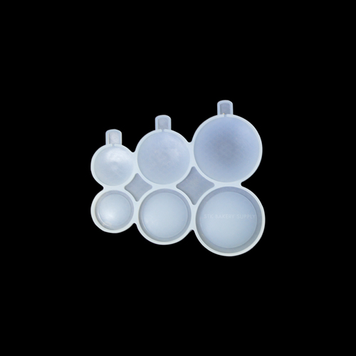 SILICON MOULD ROUND 6'S 5CM,4CM,3CM TC20217034