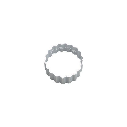 WAVE ROUND SHAPE COOKIE CUTTER 4.6x4.6x1.7CM TC1002