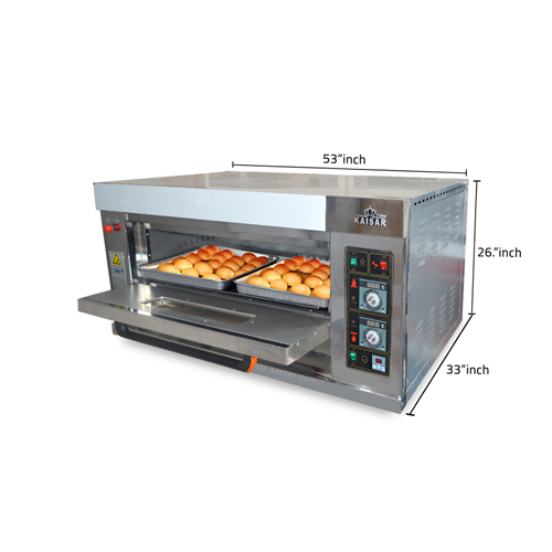KAISAR GAS OVEN, 100W, 120KG, 2TRAY PRIME (ISO9001) (CON)