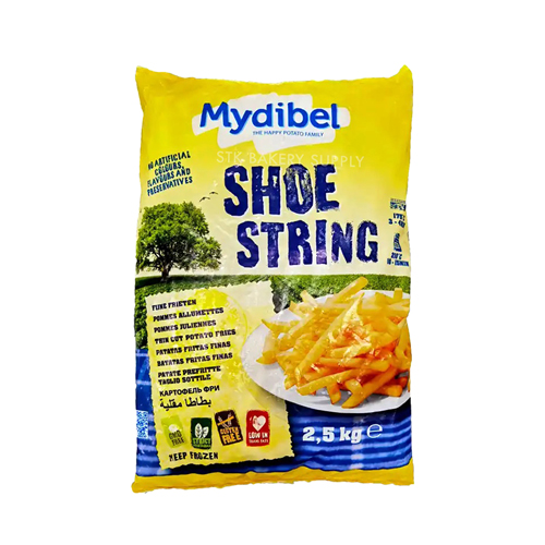 MYDIBEL SHOESTRING FROZEN FRENCH FRIES 2.5KG