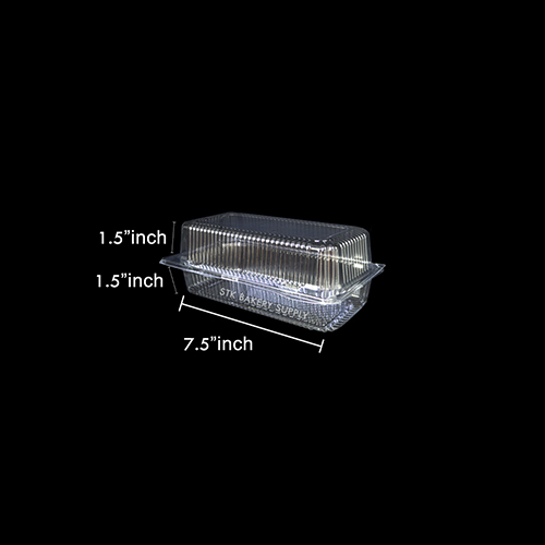 PLASTIC RECTANGULAR BLISTER BOX 22.4x10.3x8CM FJ312 50PCS (1 x 24)