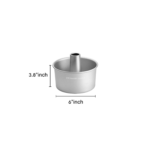 TUBE CAKE MOLD (CHIFFON) 6&quot; 16.5x15x10CM 8575 (1 x 24)