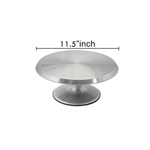 STAINLESS STEEL ROTATING CAKE STAND 31x29x13.5CM 9130 (1 x 8)