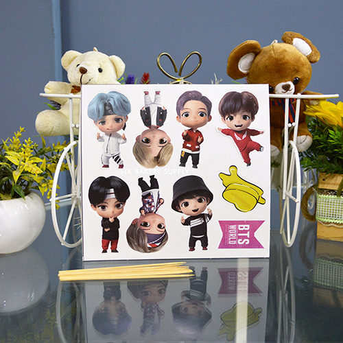 CAKE TOPPER BTS (9PCS)