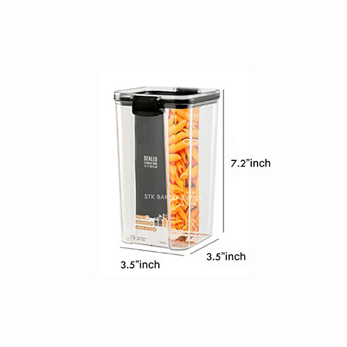 COOKIE BOX SQUARE AIRTIGHT BOX  1.3LI NO 0053