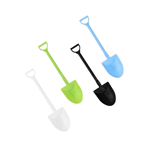 PLASTIC SHOVEL SPOON 12CM 100PCS (1 x 10)