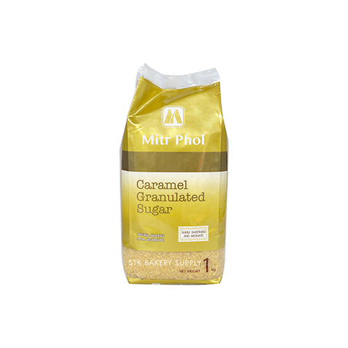 MITR PHOL CARAMEL GRANULATED SUGAR (GOLD SUGAR) 1KG (1 x 20) (CON)