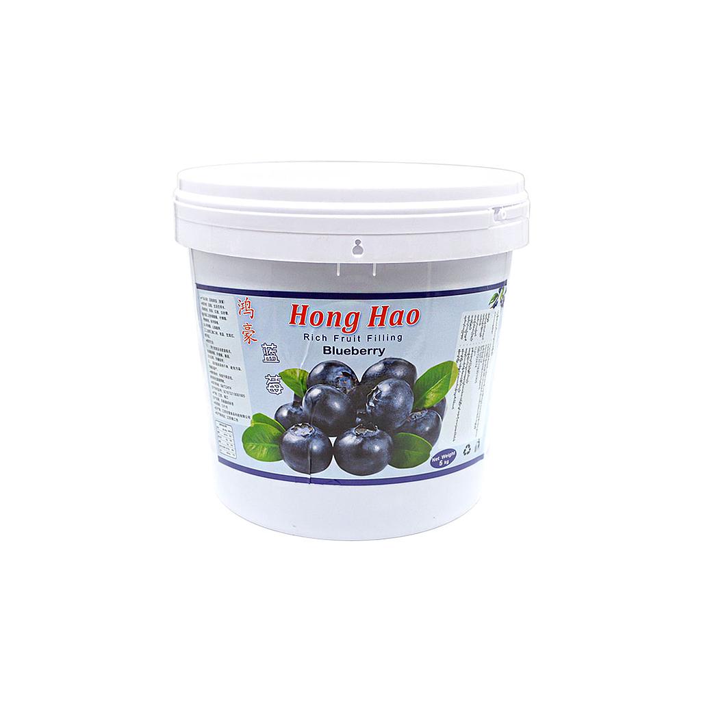 HONG HAO BLUEBERRY JAM 5KG (1X4)