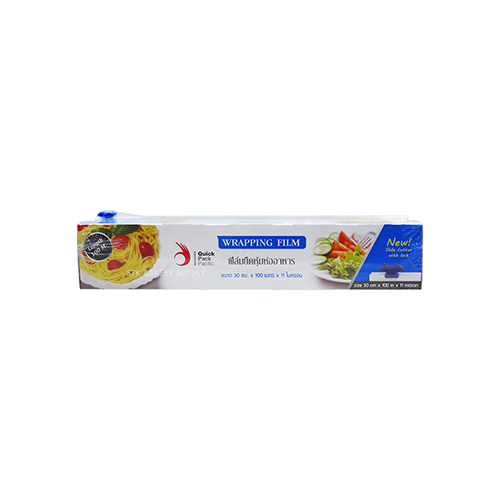 QUICK PACK PACIFIC WRAPPING FILM 12” x 100 METER 11 MICRON (1 x 12) (wf001)