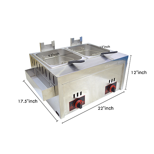 DEEP FRYER TWO PANEL (GAS)