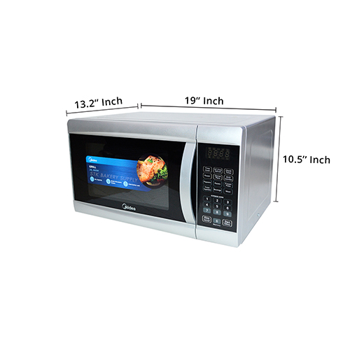 MIDEA MICROWAVE OVEN MMO 23AGS3 800W 23L (314MMX347MMX221MM)