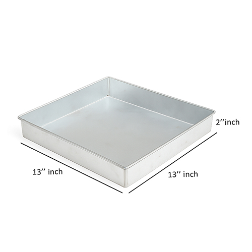 BREAD/CAKE PAN SQUARE 13" 33.1x33.1x5CM 1PC