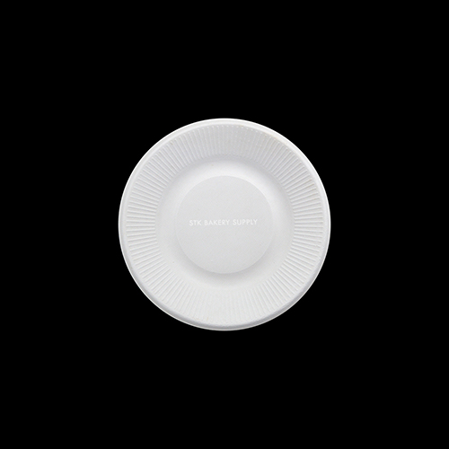 COMPOSTABLE PLATE 8INCH ,10PCS (P003)