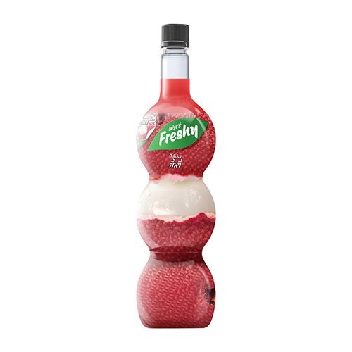 FRESHY JUICE LYCHEE FLAVOURED SYRUP 710ML(1x12)(CON)