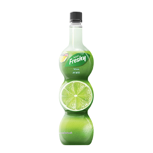FRESHY JUICE LIME FLAVOURED SYRUP 710ML(1x12)(CON)
