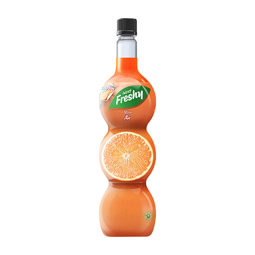 FRESHY JUICE ORANGE FLAVOURED SYRUP 710ML(1x12)(CON)