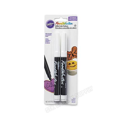 WILTON FOODWRITER - BLACK SET (2PCS) (609-1192)