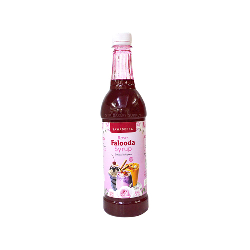 SAWADEEKA ROSE FALOODA SYRUP 750ML (1x12)