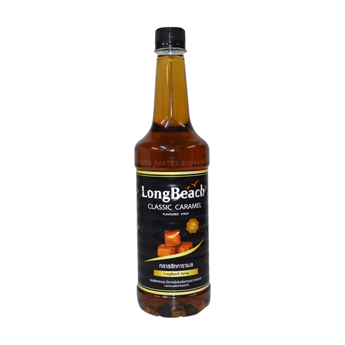 LONG BEACH SYRUP CARAMEL 740ML (1 x 12)(LB-22-0002)