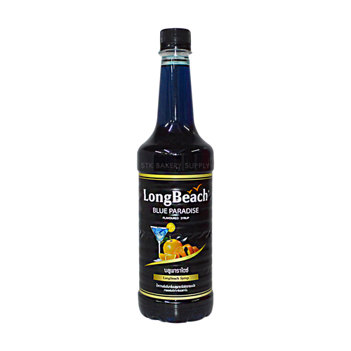 LONG BEACH SYRUP BLUE PARADISE 740ML (1 x 12)(LB-11-0004)
