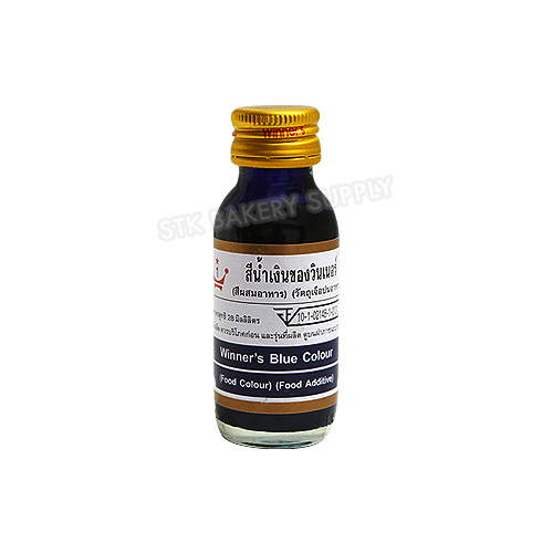 WINNER FOOD COLOR - BLUE 1 OZ (28 ML)  (1x12)