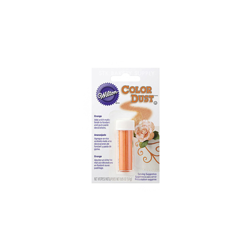 WILTON COLOR DUST - ORANGE 0.05OZ