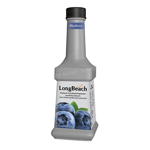 LONG BEACH PUREE BLUEBERRY 900ML (1 x 6)(LB-19-0008)