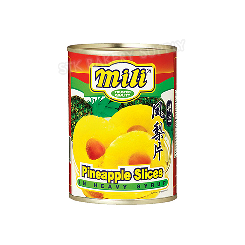MD THAI PINEAPPLE SLICE IN SYRUP-565G (1 x 24)