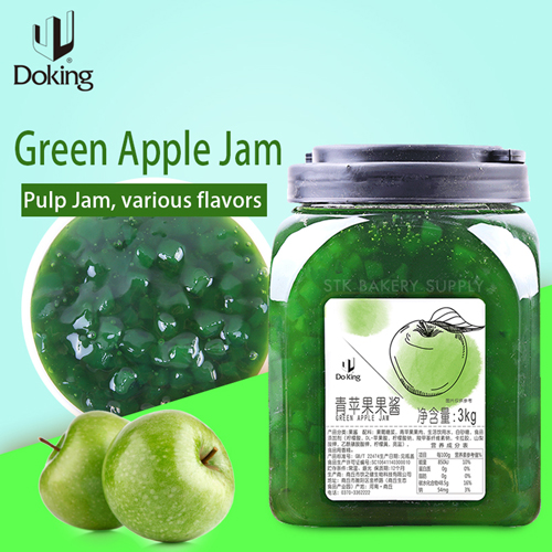 DOKING BRAND GREEN APPLE 3KG (1×6)