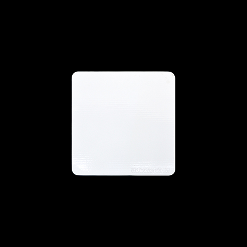 CAKE BASE WHITE SQUARE PLY CARD 8INCH