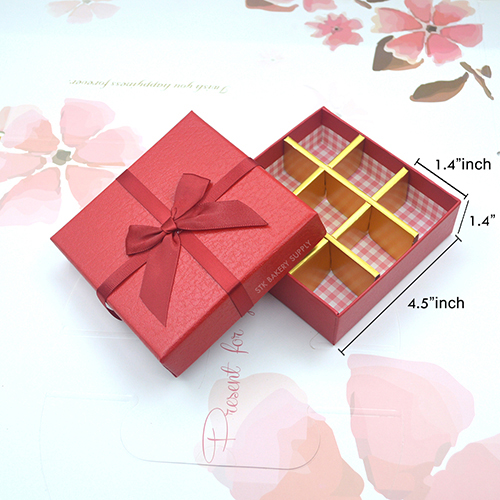 PAPER CHOCOLATE BOX ( 9'S ) 1PC