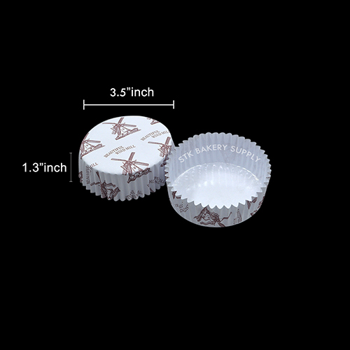 BREAD PAPER CUP ROUND 9.5x9x3.3CM (15.5CM) PET-19 300PCS (1 x 10)