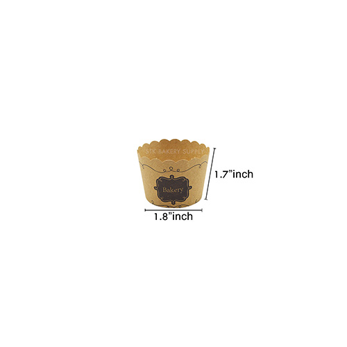 MUFFIN PAPER CUP 6 x 4.3CM 2281400210 50PCS (1 x 50) WS