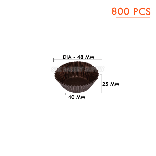CUP CAKE PAPER CUP (0167-3)SS-2816 (BROWN) 800PCS WS