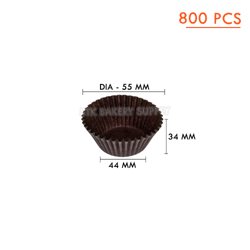 CUP CAKE PAPER CUP (0172)SS-3219 (BROWN) 800PCS WS