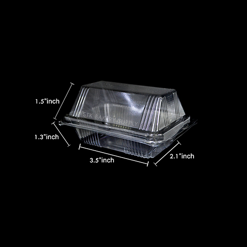PLASTIC PACKING CAKE BOX ZX020(NEW) ,95~100PCS (1×12)