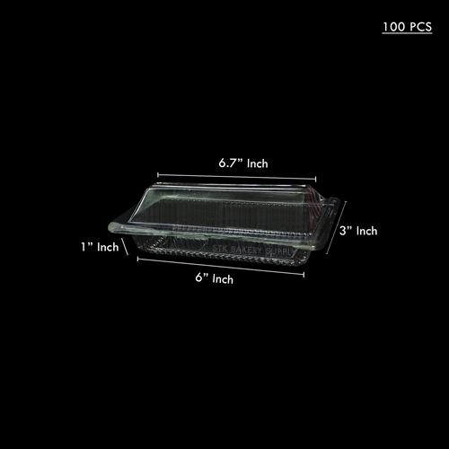 PLASTIC PACKING CAKE BOX M11 100PCS  (1 x 3000)