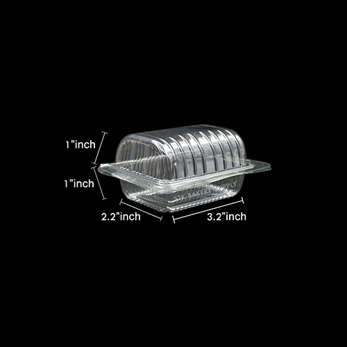 PLASTIC PACKING CAKE BOX - M15 (1 x 1500) 95~100PCS