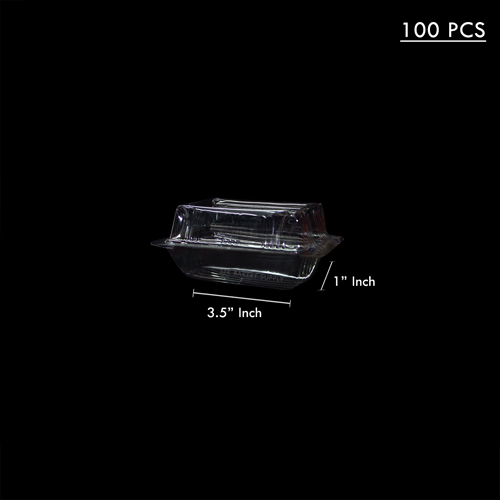 PLASTIC PACKING CAKE BOX - M1 (1 X 4900) 95~100PCS