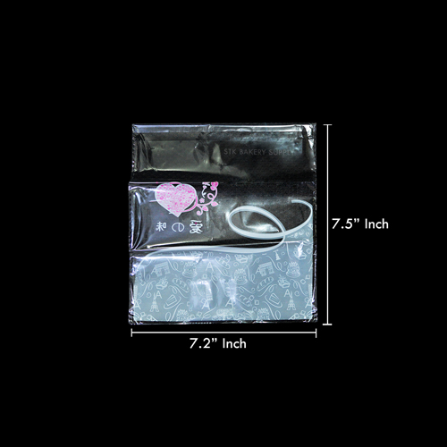 PLASTIC BAG Y144 18.2x21CM 90~100PCS