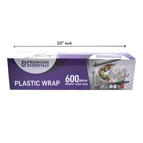 PREMIUM CATERING FLIM PLASTIC WRAP 450MMx600M (1 x 4)