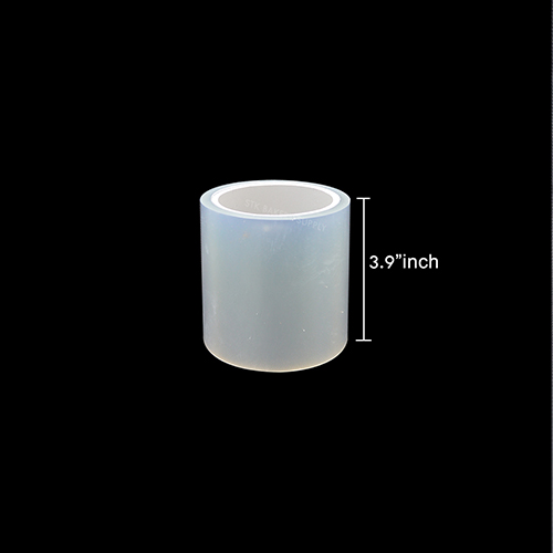 PLASTIC CAKE WRAPPERS HARD PLAIN 10CM (0.5KG)