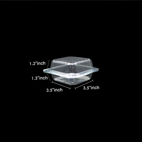 PLASTIC PACKING CAKE BOX ZX010/BCH1/S3 ,95~100PCS (1 x 10)