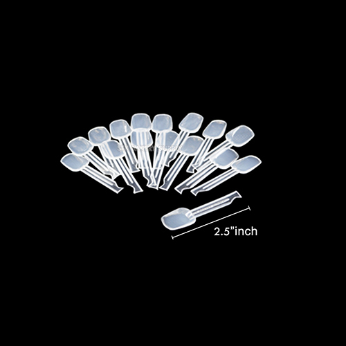 PLASTIC JELLY SPOON 500PC(1 x 20)