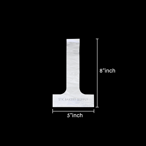 PLASTIC COFFEE T- BAG 5&quot; X 8&quot; (95) 100PCS
