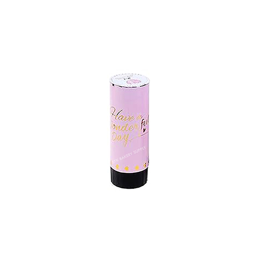 PARTY POPPER 11CM BLUE/RED/PINK/WHITE/BLACK/PURPLE (3 PCS)