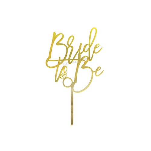 WEDDING/MR&MRS/MY LOVE DESIGN CAKE TOPPER 1PC (19)