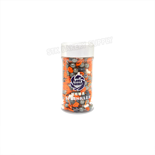 LOVE BAKERY CAKE DECORATION SPRINKLE PEARL BALL,FLOWER, HEART & FISHTAIL 85G