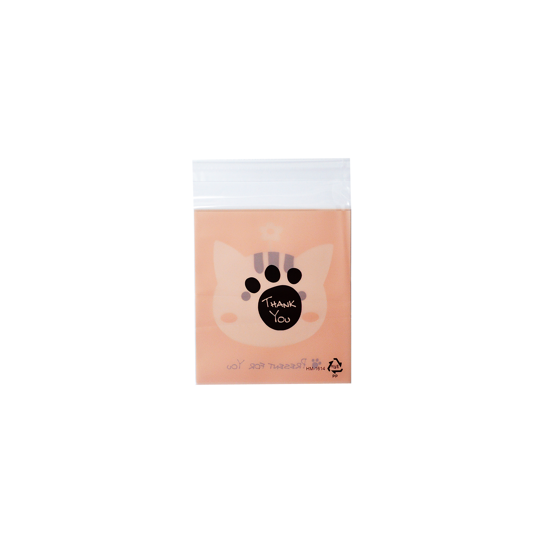 PLASTIC CUTE COOKIE BAG (1 x 100PCS)
